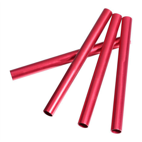 Lot De 4 Tubes Réparation Tente Camping - Poteaux Alliage Aluminium 7,9-8,5mm