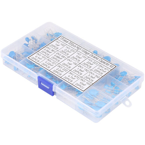Kit Assortiment De Condensateurs Céramiques CMS 0805 Et 1206 - Lot Neuf Pour électronique