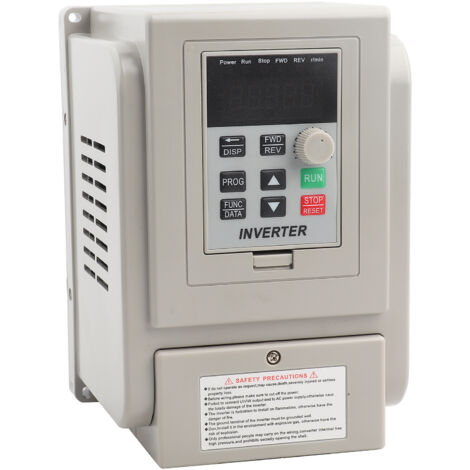 Variateur de fréquence monophasé 220 V pour moteur triphasé à courant alternatif de 4 kW