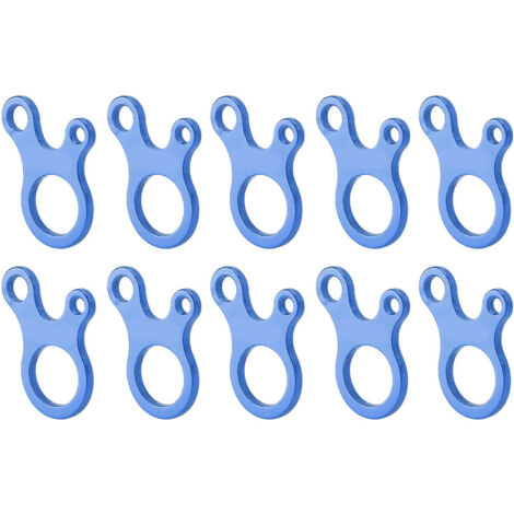 Corde Marine Bleue 4mm - Lot De 2 Ou 4 Cordes De 15m (49.2FT) - Neuf - Marque Uxcell