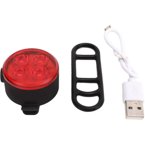 Feu Arrière Vélo LED Sigma INFINITY Noir Rechargeable USB pas cher
