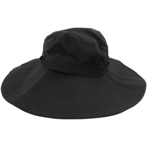 Chapeau De Pêche à Large Bord Avec Ventilateur Solaire – USB/solaire, 3 Vitesses, Protection UV, Tissu Respirant – Pour Pêche, Rando, Golf