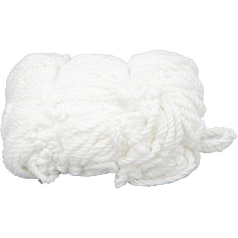 Filet De Sécurité Nylon 3x6m Pour Entraînement Football - Maille Carrée 10x10cm - Résistant Impacts Forts Jardin & Terrain