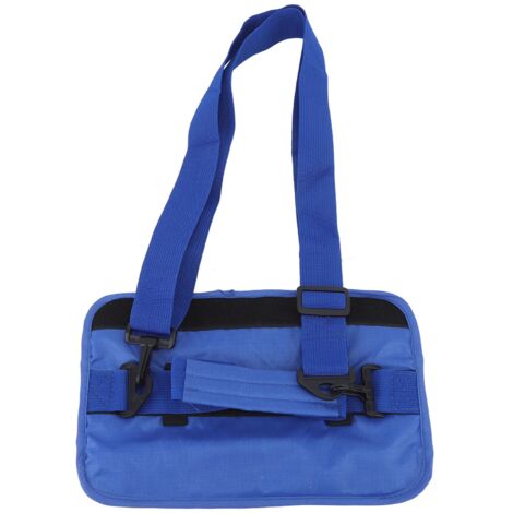 Sac de golf léger, respirant et portable, avec housses et bandoulière, idéal pour l'entraînement et la compétition (bleu). (1/5)