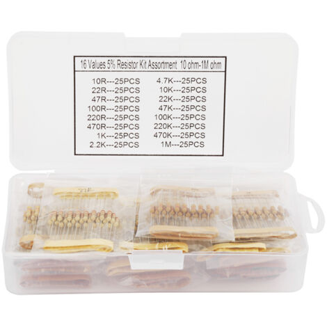 Lot De 10 Bobines De Résistances CMS SMD 0603 - Valeurs Variées De 12.1Ω à 2.2MΩ