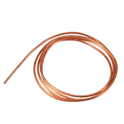 Tuyau En Cuivre Recuit Souple 10mm (DE 10mm / DI 8mm) - 2 Métres C1100 T2 Pour Plomberie Et DIY