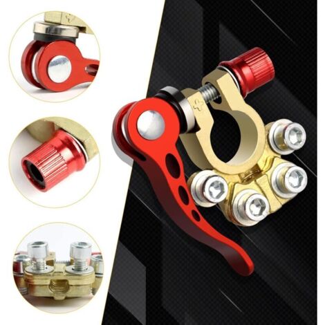 Connecteurs de borne de batterie 12V/24V Batterie Terminal Connecteurs ...