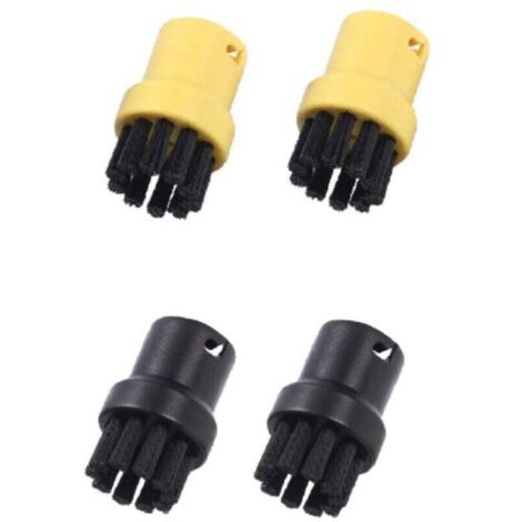 Lot De 18 Accessoires De Tête De Brosse Pour Nettoyeur Vapeur Compatibles Avec Les Aspirateurs Vapeur Karcher Brosse Ronde Tete De Buse Electrique 98959161