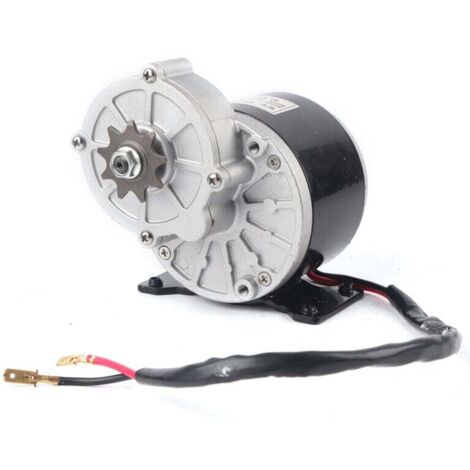 Moteur électrique 24V 250W KENANLAN – 3300 RPM, Brossé, Réducteur, Pignon 18 Dents, Haute Torsion