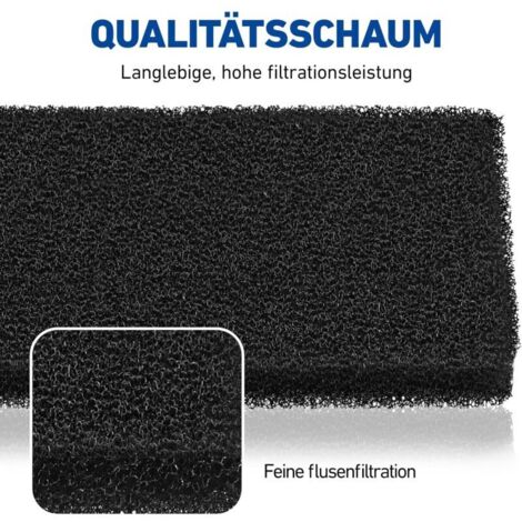 Ansook Set 4 Filtri In Spugna Per Asciugatrice - Sostituisce HX 481010354757 - Compatibili Con Whirlpool, Bauknecht, Privileg - 225x107x8 Mm