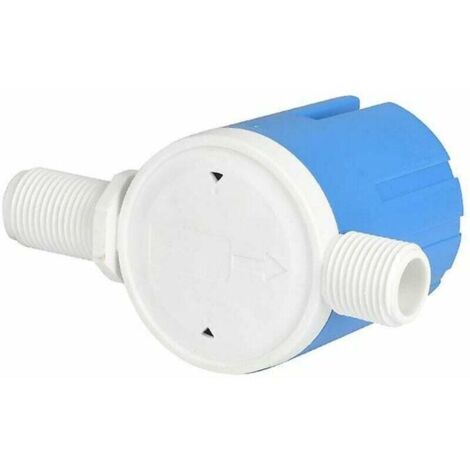 Robinet Flotteur 3/4" Automatique - Vanne Contrôle Niveau Eau Pour Piscine, Étang, Bétail - PA66 Durable