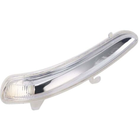 Boîtier de Voyant Lumineux, Indicateur de Rétroviseur Latéral, Boîtier de Lampe de Clignotant, Lentille Fumée 1607512680 de Remplacement pour C3 C4