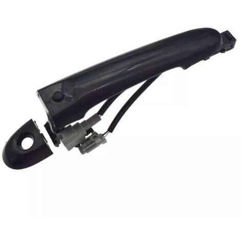 Poignée De Porte Extérieure Avant Gauche Pour Nissan Juke F15 2010-2022 - Côté Conducteur, Noir - Remplace Les Références 806441FA5A, 806443WC2A