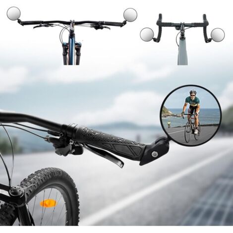 Rétroviseur vélo,Une paire de réflecteurs de vélo électrique