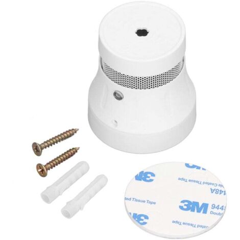 Détecteur d'incendie de fumée, Support WIFI pour application Tuya, avec alerte vocale et lumière LED, alarme de fumée intelligente pour la maison