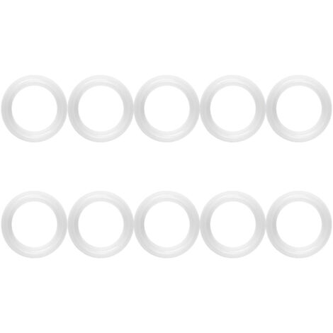 Lot de 10 rondelles d'étanchéité en silicone pour collier de serrage sanitaire de 1,5 pouce