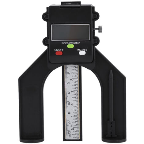 Jauge De Profondeur Numérique Magnétique 0-80 Mm - Pied à Coulisse Digital Pour Bois Et Usinage