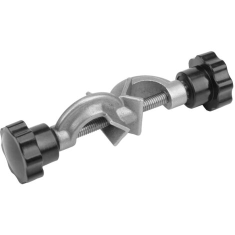 2 Pièces Support De Pince à Bouton Bleu - Pince De Serrage Réglable Pour Laboratoire, Usine Et Usage Domestique