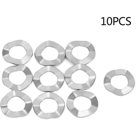 Lot De 10 Rondelles Carrées En Alliage D'aluminium Argenté Pour Plaque De Roulement Accessoires De Fixation 2020 Tr 95041982