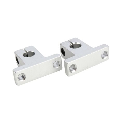 Palier Guidage Linéaire Support D'arbre Linéaire SK10 - 4 Pièces | Pour Axe 10 Mm, En Alliage Aluminium, Guide Rail Mouvement Linéaire