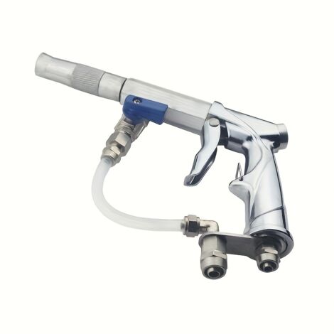 Pistolet à Haute Pression Double Usage Eau & Air – Compatible Compresseur et Robinet, Pulvérisateur Polyvalent pour Nettoyage et Soufflage