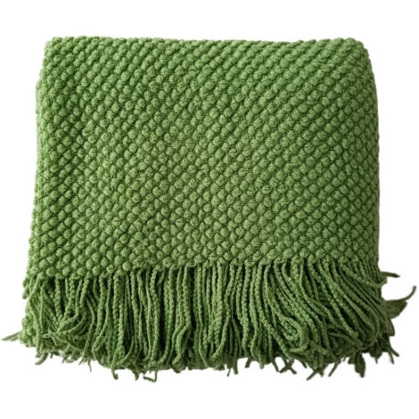 Couverture tricotée Ultra-Douce