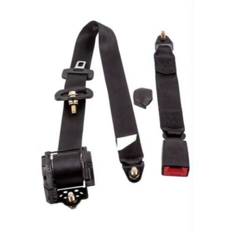 Universel 3 Point Rétractable Ceinture de Sécurité Voiture camion d'autobus Siège ceinture de sécurité du conducteur de voiture à enroulement automatique à trois points
