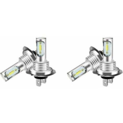 Kit de 4 ampoules LED H7 6000K blanc ultra 110W 8000LM pour feux de brouillard et feux de croisement - TRIMEC (1/4)