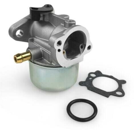 Carburateur 799868, avec joint et joint torique, compatible avec les carburateurs Briggs & Stratton 498170, 498254, 497347 et 497314. (1/3)