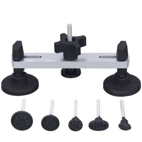 Kit d'extracteur de pont pour le débosselage, outils de réparation de bosses non peintes pour carrosserie automobile, outils de levage pour l'entretien et la réparation des dommages causés par la grêl (1/5)