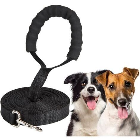Laisse pour chien - Laisse pour animaux de compagnie, laisse de dressage pour chiens avec poignée (20 m) (1/4)