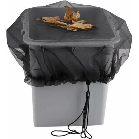 Moustiquaire de jardin extérieur, lot de 2 moustiquaires de jardin extérieur, seau, feuilles, 95 cm (1/4)