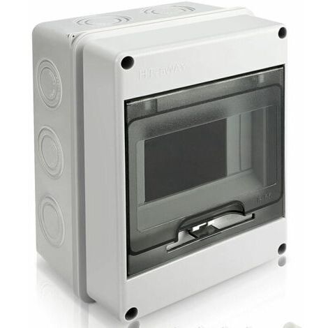 Coffret Electrique Etanche Exterieur, Etanche Electrique Exterieur, Armoire de Contrôle, Boitier de Jonction pour Utilisation à l'extérieur 1pcs (1/4)