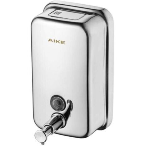 Distributeur de Savon Mural Liquide en Acier Inoxydable, 1000 ML pour Salle de Bains et Cuisine