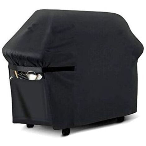 Housse pour Barbecue, Bache Barbecue Gaz,210D Oxford Imperméable Housse Bâche de Protection BBQ, Couverture de Grill Anti-Vent/Anti-UV/Antipoussière /aux Larmes, Convient à la Plupart des Grils,Avoir (1/5)
