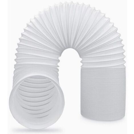 Tuyau Climatiseur Mobile, Tuyau D'évacuation D'air En Pvc Flexible Tube De Ventilation Universel Tuyau Kit Pour Climatiseur Mobile Diamètre (15CM Diamètre 200CM Longueur) (1/5)