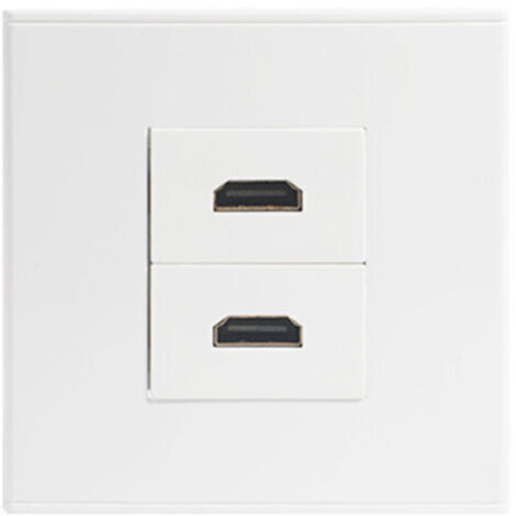 Prise murale de Type 86, HDMI, câble réseau pour télévision numérique, haute définition (1/5)