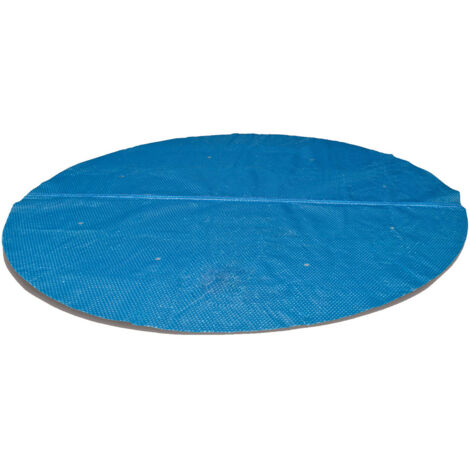 Intex – Bâche à bulles pour piscine ronde Ø 3,66 m – Épaisseur 120 microns – Système de fixation rapide – Résistante aux UV