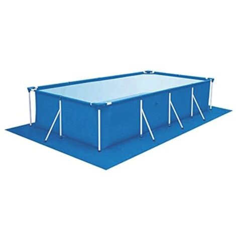 Tapis de sol pour piscine - Rectangulaire - Pliable - Imperméable - Protection de sol pour différentes piscines gonflables - 445 x 254 cm