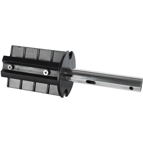 Embout manchon 100mm pour enrouleur bâche piscine – Inox et plastique – Longueur 240mm – Compatible tubes 102mm – Pour bâches Cov'Top – Poolco