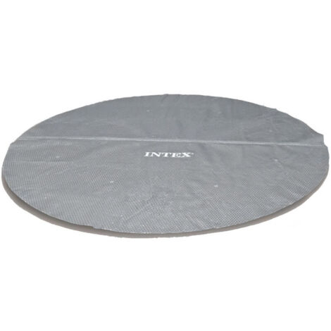 Intex – Bâche à bulles renforcée ronde pour piscine hors-sol Ø 4,88 m – Épaisseur 270 microns – Limite évaporation et perte de chaleur