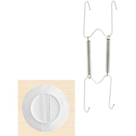 Porte-assiettes à ressort Pour assiettes de Ø 13 à 18 cm. (1/4)