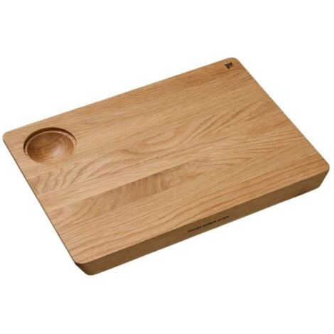 FISKARS Équipement de cuisine - Planche à découper 35x25 cm, chêne 1065712 (1/5)