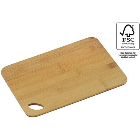 Planche à découper en bambou - Marron - L 30 x l 21 cm - Livraison gratuite