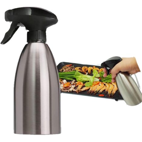 Pulvérisateur d'huile d'olive 500ml – Acier inoxydable 304 – Design ergonomique – Contrôle précis de l'huile pour cuisson et barbecue (1/5)