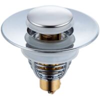 Autres accessoires de robinetterie,Bouchon de lavabo universel Pop Up avec tamis anti-clogging (32 à 42 mm)