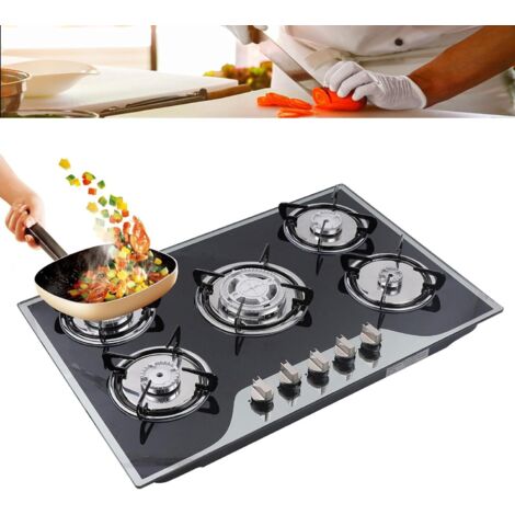 Réchaud De Camping 5 Brûleurs 2,5KW Chacun - Cuisinière Gaz Portable