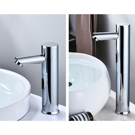 économie Eau Hygiénique Robinet Lavabo Automatique Infrarouge - Mitigeur Sans Contact | Économie D'eau Et Hygiène | Chromé 30cm Robinet économique Eau économie Eau Hygiénique Robinet Lavabo Automatique Infrarouge - Mitigeur Sans Contact | Économie D'eau Et Hygiène | Chromé 30cm Robinet économique Eau