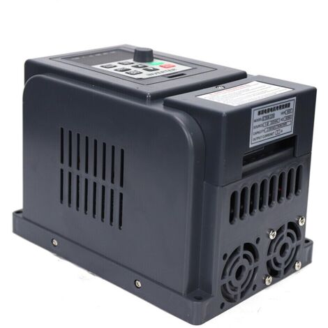 Convertisseur Fréquence Monophasé VFD 5A 0.75kW - Régulateur Vitesse Moteur Monophasé AT2