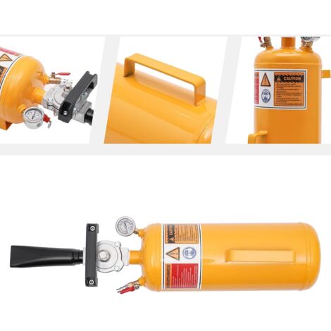 Booster De Gonfleur De Pneu 40 L – Réservoir D'Air Comprimé Avec Pistolet – Gonflage Rapide & Efficace Pour Pneus Voiture, Moto, Velo